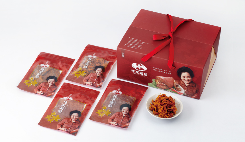 林家豬腳_夾鏈袋設計