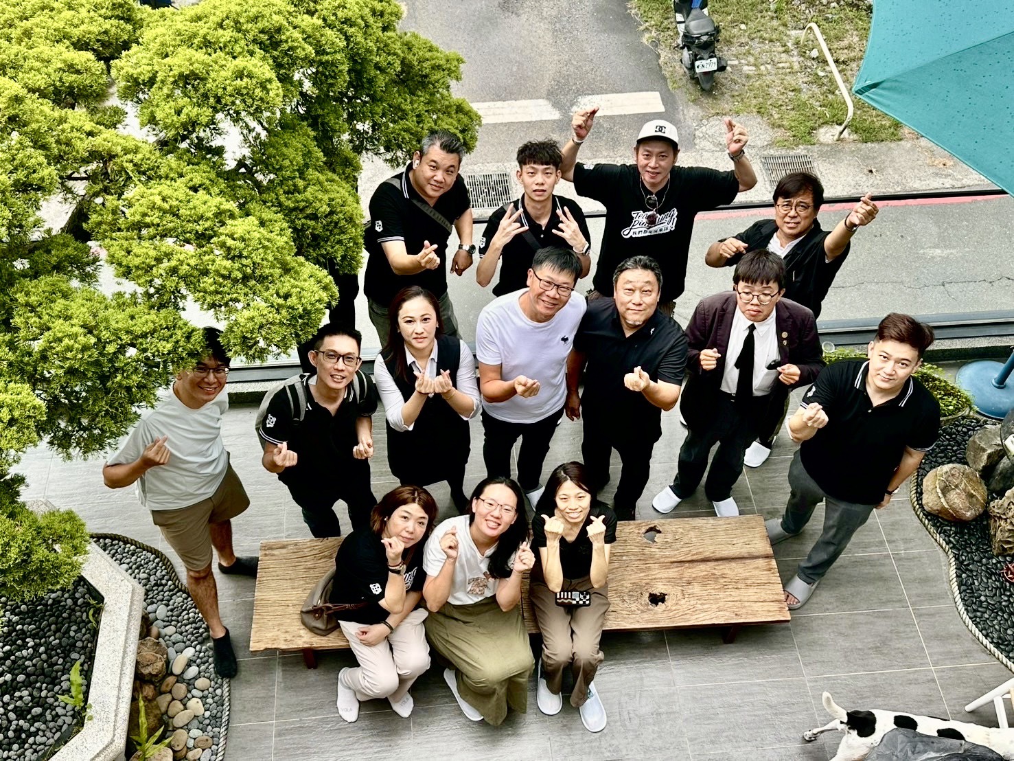 屏東觀光聯盟與敦阜團隊合照