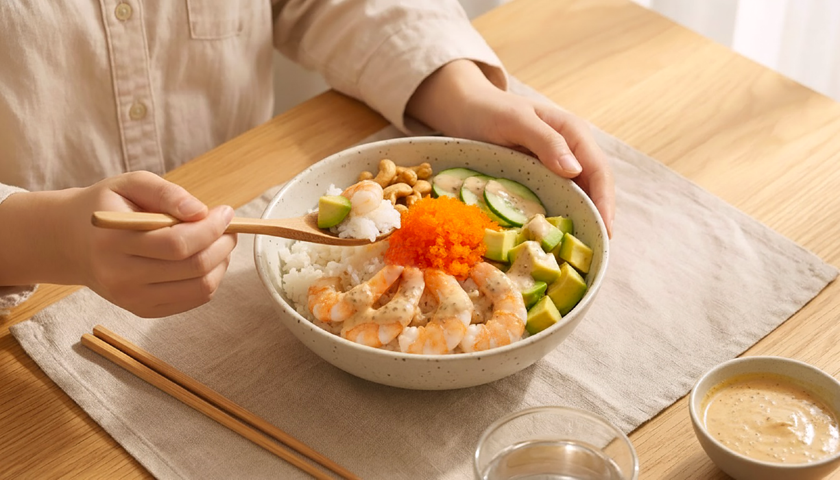 夏威夷拌飯情境圖